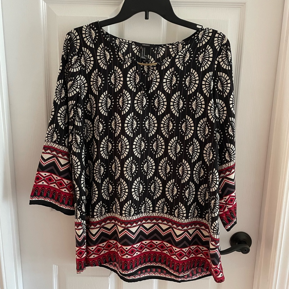 Longsleeve Printed Blouse